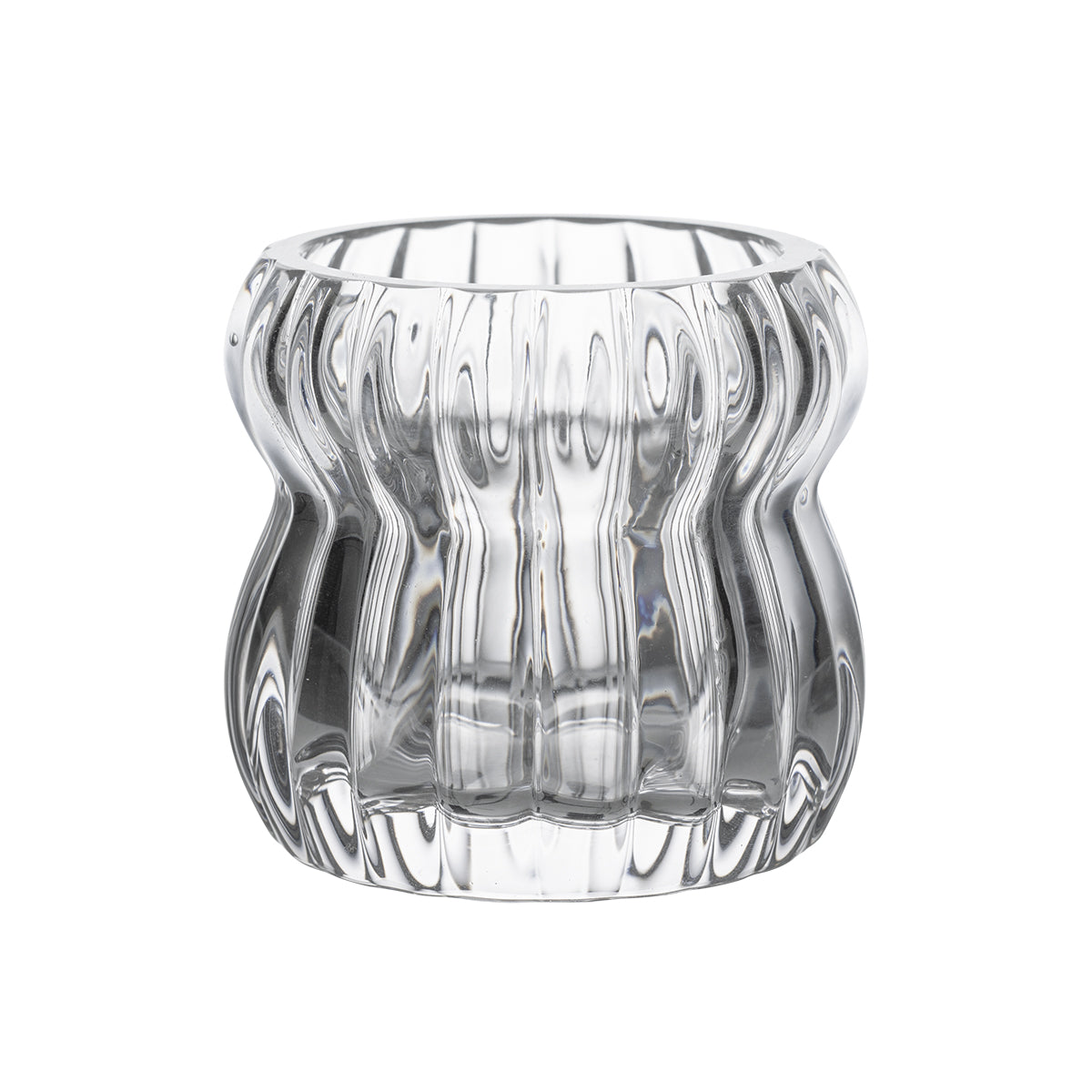 Pentik Vilja Clear Glass Candle Holder