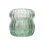 Pentik Vilja Light Green Glass Candle Holder
