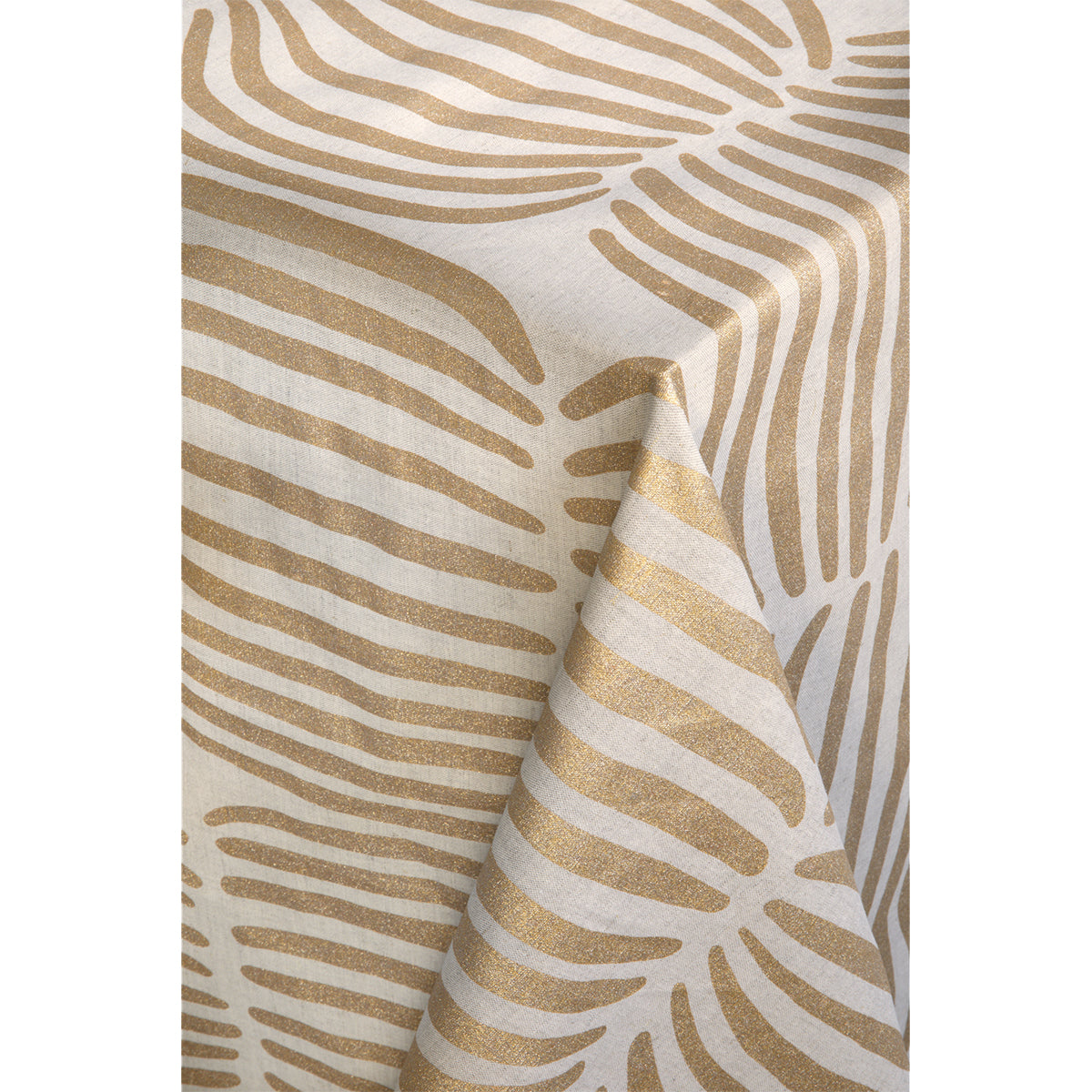 Pentik Vilja Gold / Beige Tablecloth