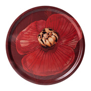 Pentik Haave Red / Burgundy Round Serving Tray