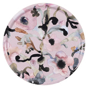 Pentik Ruusumalva Pink / Multi Round Serving Tray