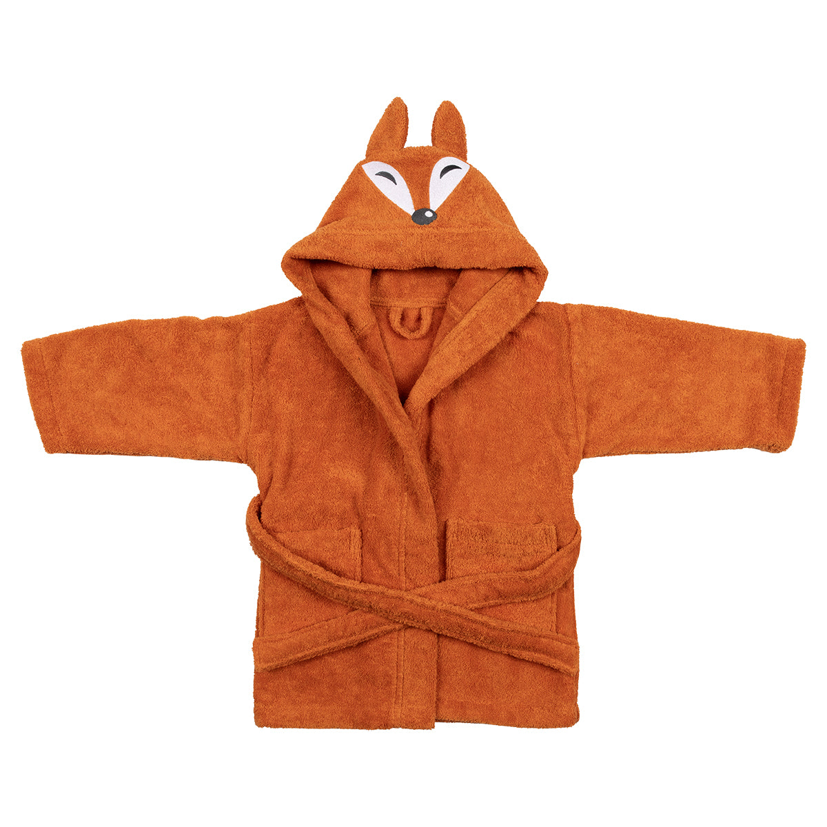 Pentik Metsanvaki Orange Children's Bathrobe