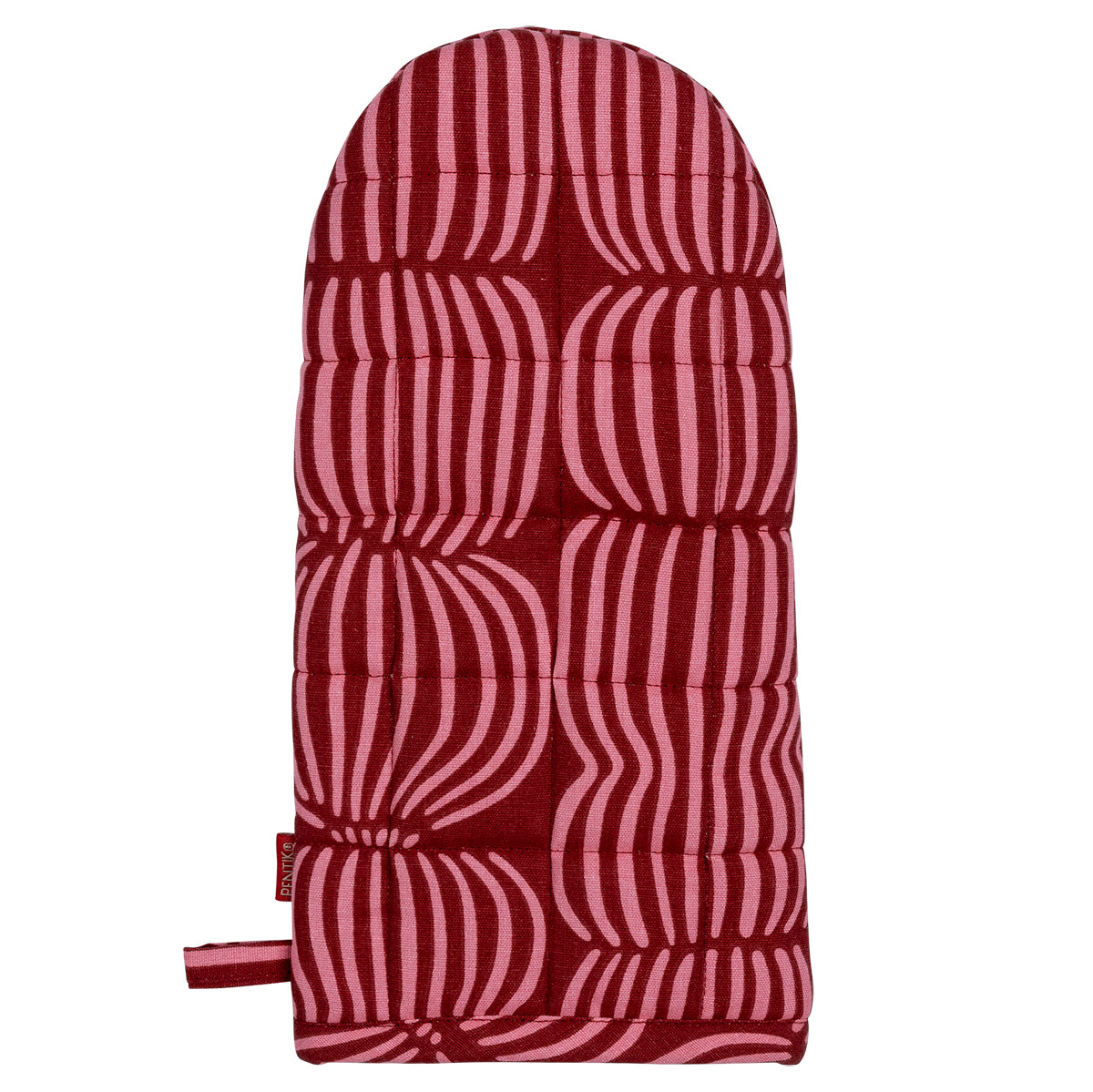 Pentik Vilja Red / Pink Oven Mitt