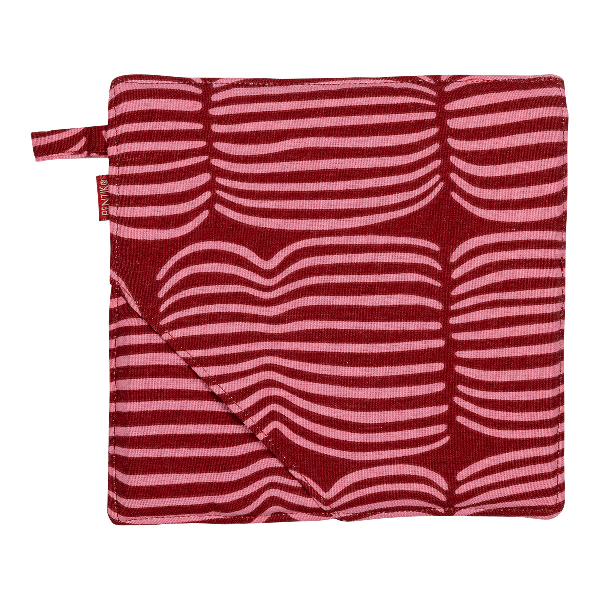Pentik Vilja Red / Pink Pot Holder