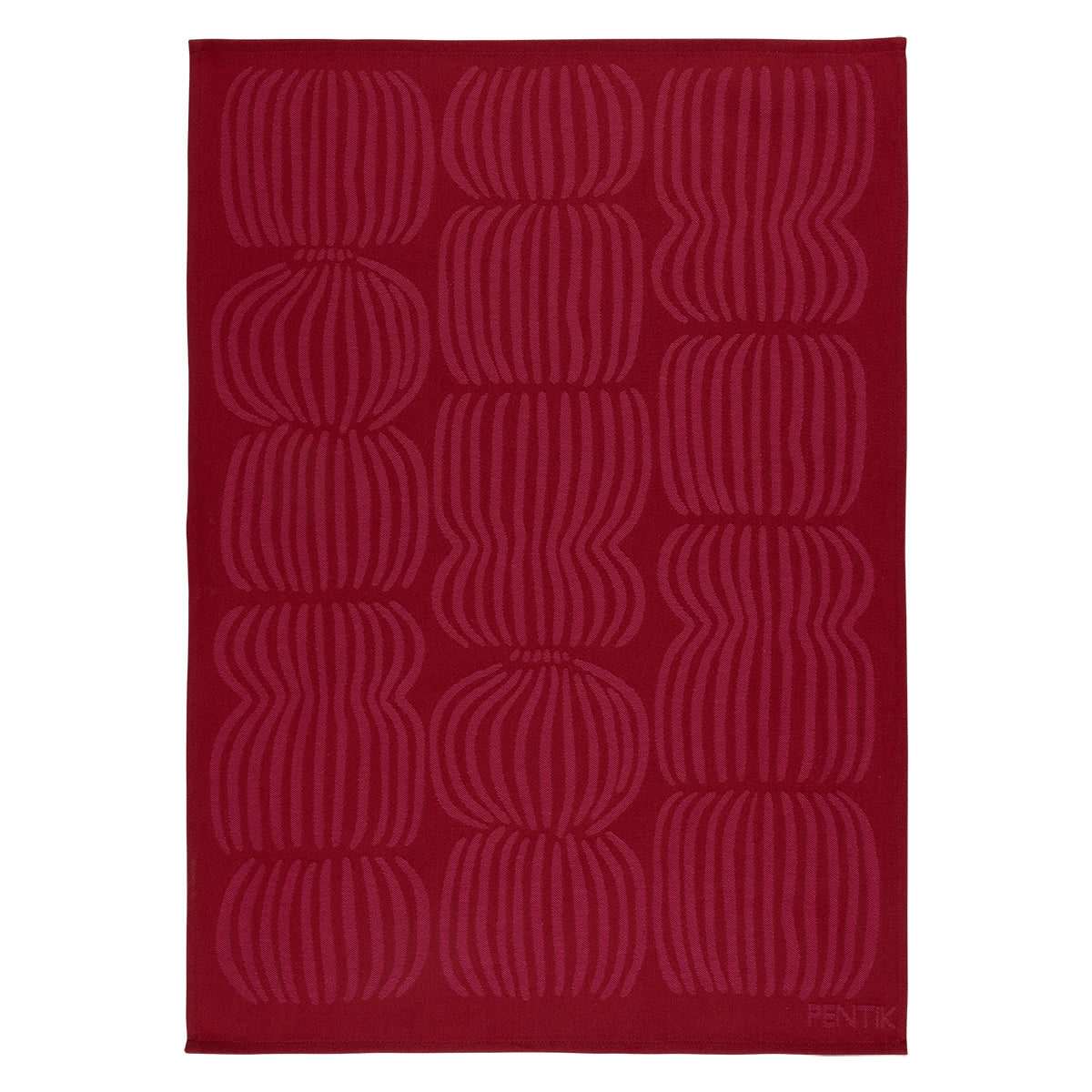 Pentik Vilja Red / Pink Tea Towels - Set of 2