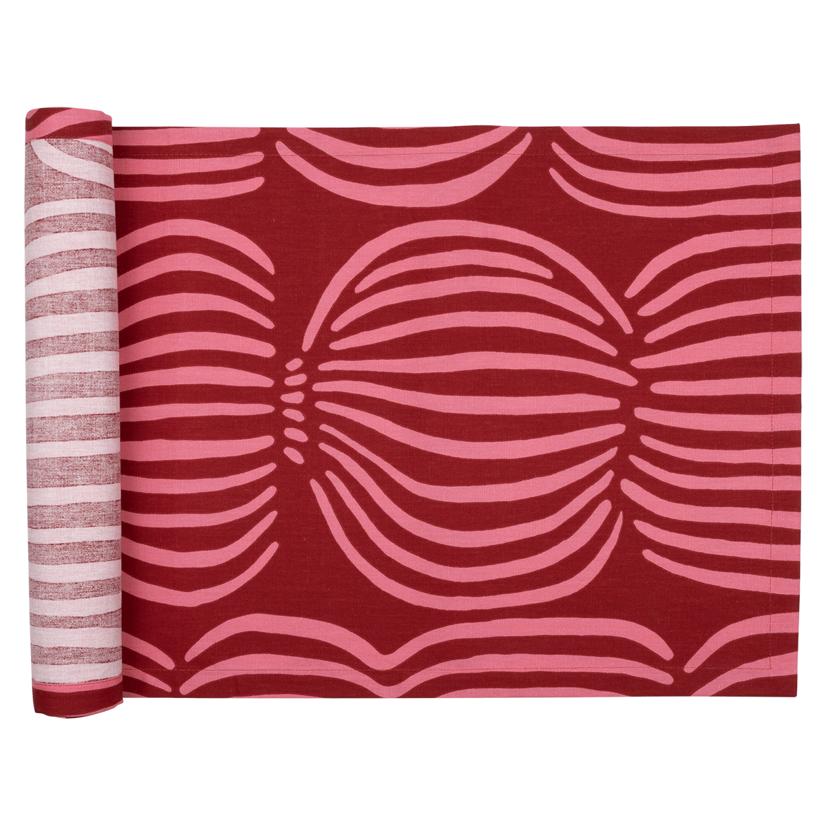 Pentik Vilja Red / Pink Coated Table Runner