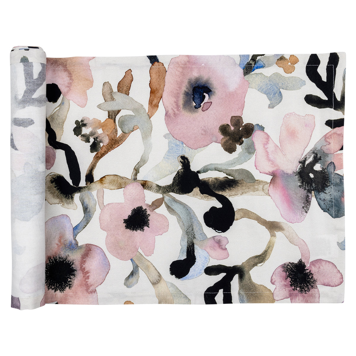 Pentik Ruusumalva Pink / Multi Coated Table Runner