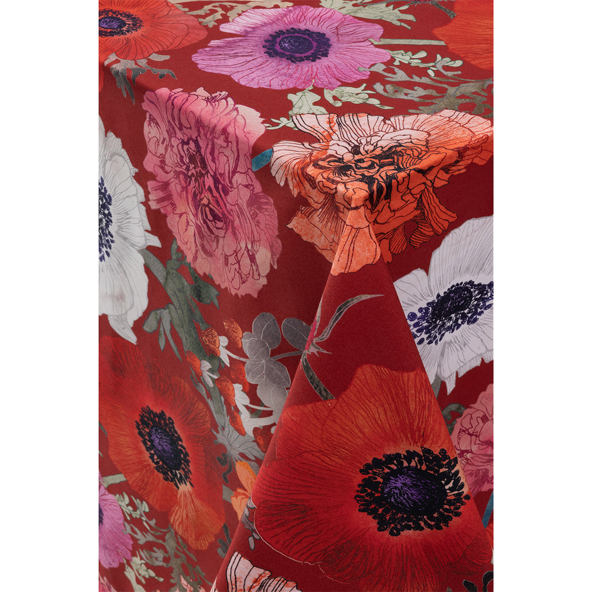 Pentik Leinikki Red / Multi Tablecloth