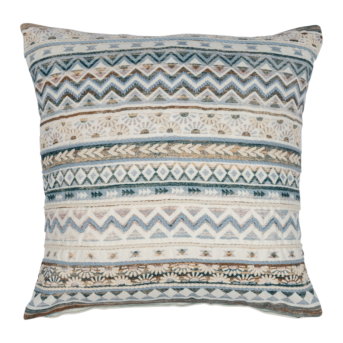 Pentik Saana Light Blue / Beige / Multi Throw Pillow