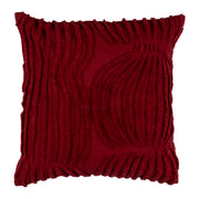 Pentik Vilja Red Tufted Throw Pillow