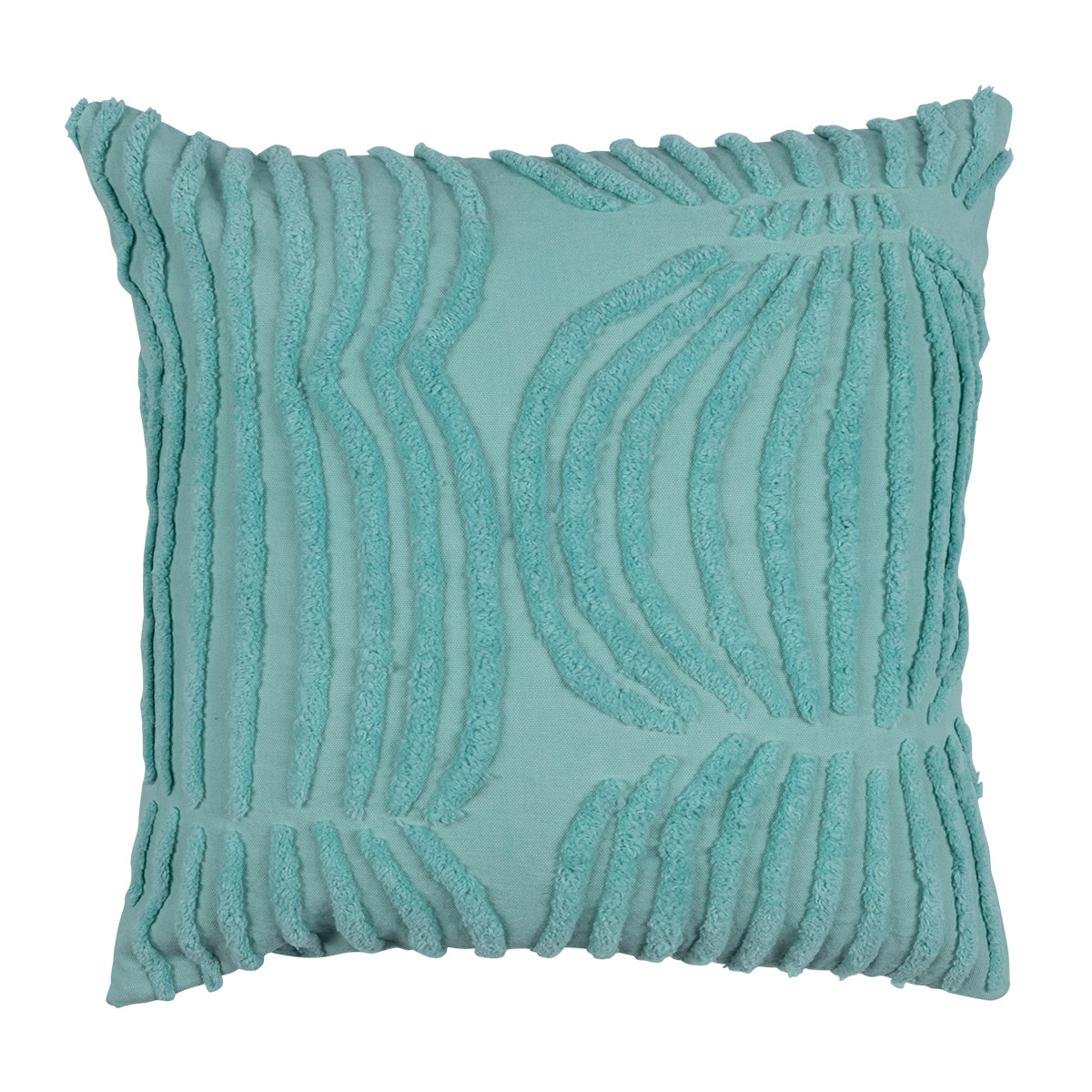 Pentik Vilja Turquoise Tufted Throw Pillow