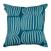 Pentik Vilja Teal / Light Blue Throw Pillow