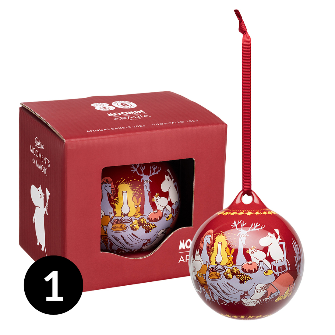 Moomin 2025 Annual Bauble