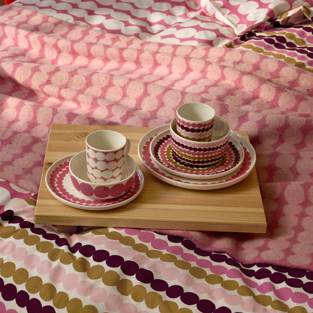Marimekko Rasymatto White / Rose / Multi Large Mug