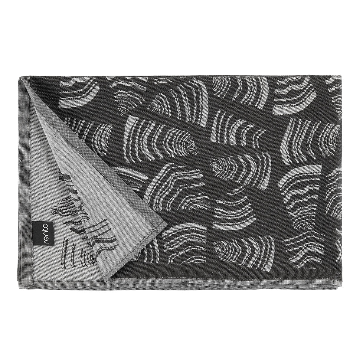 Rento Pino Dark Grey / White Sauna Bench Cover