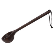 Rento Bamboo Dark Brown / Black Sauna Ladle