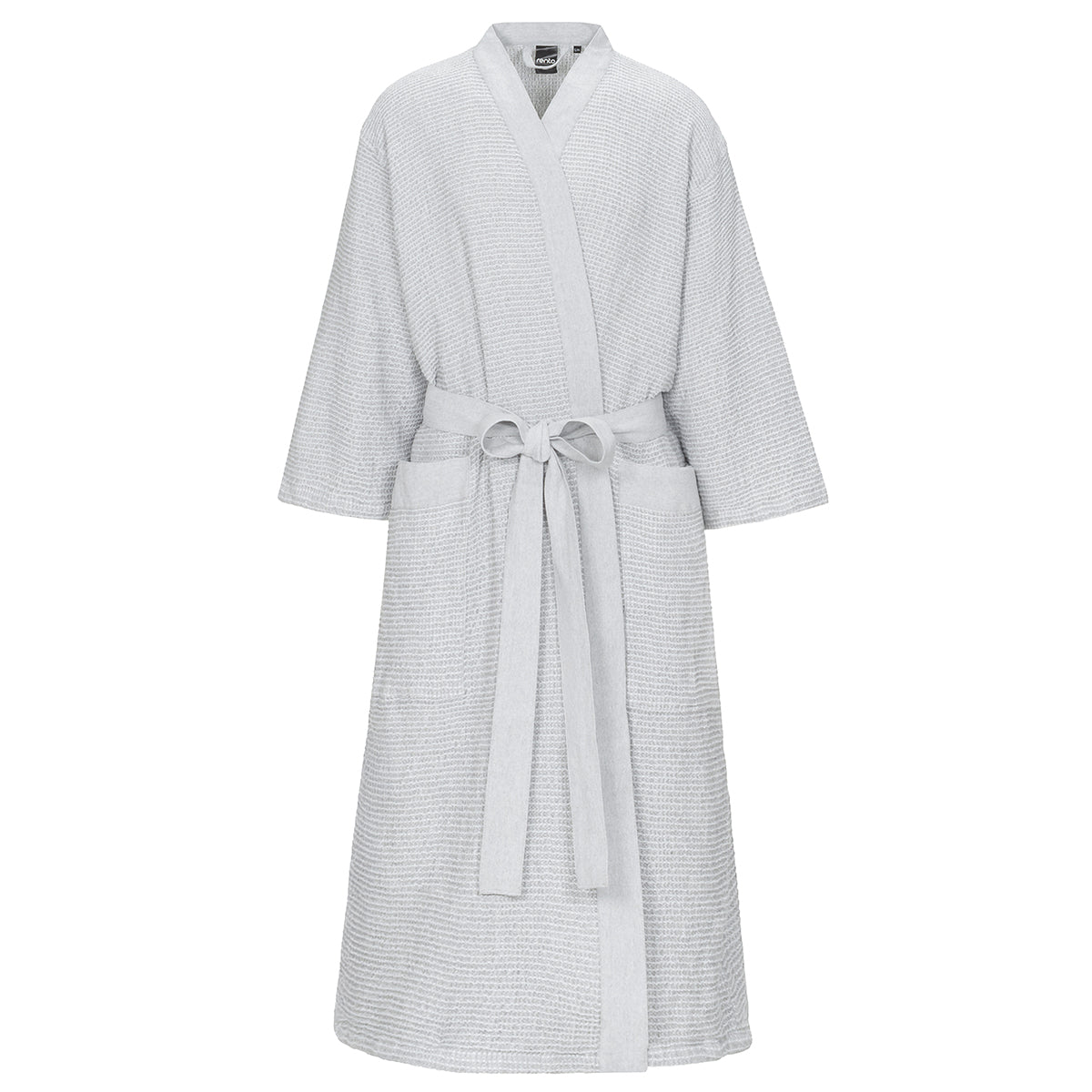 Rento Kenno Light Grey / White Bathrobe