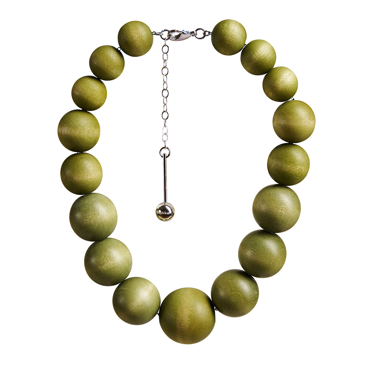 aarikka Olos Khaki Green Necklace