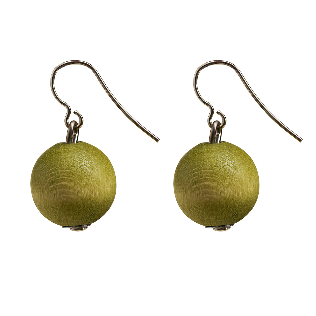 aarikka Karpalo Khaki Green Earrings