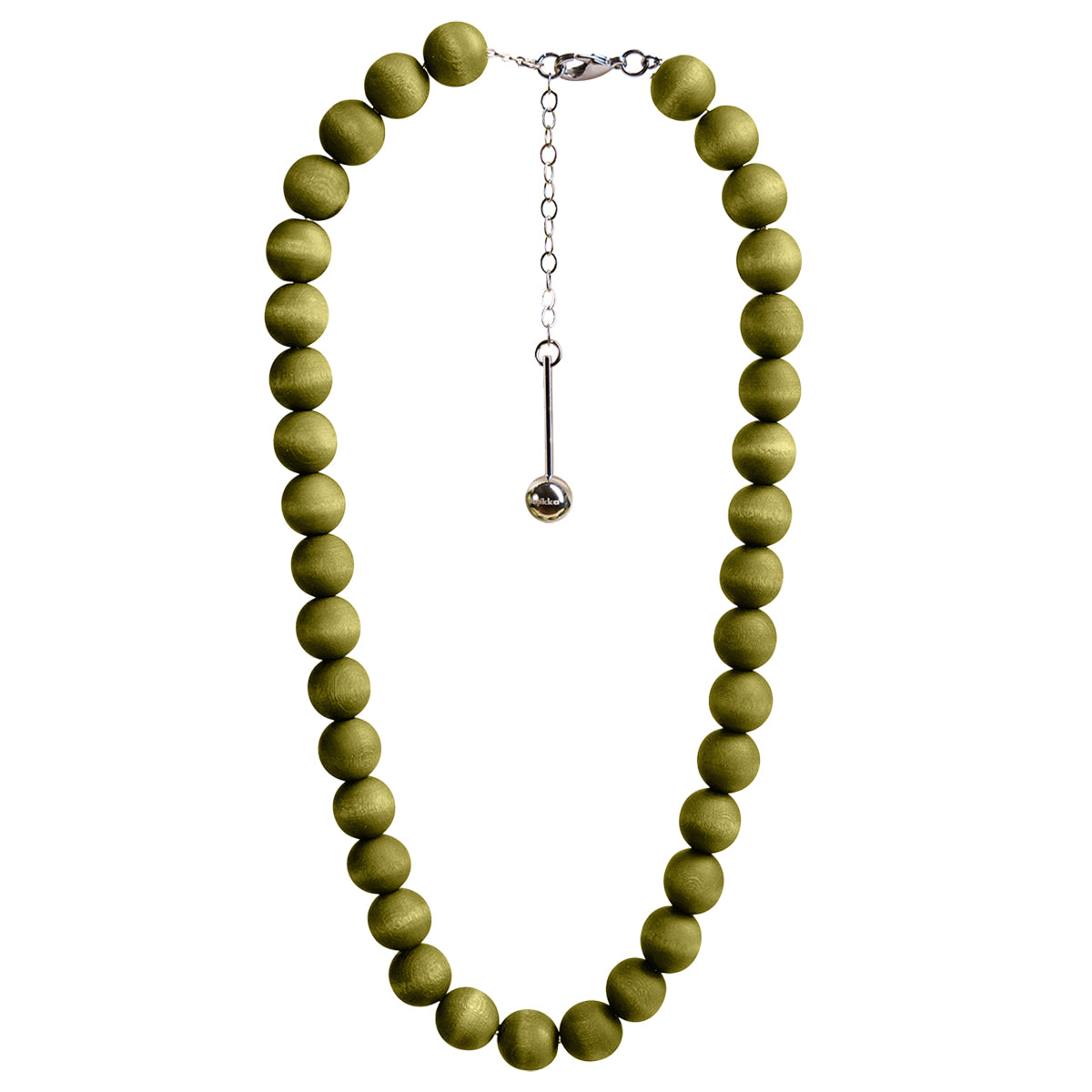 aarikka Aito Khaki Green Necklace