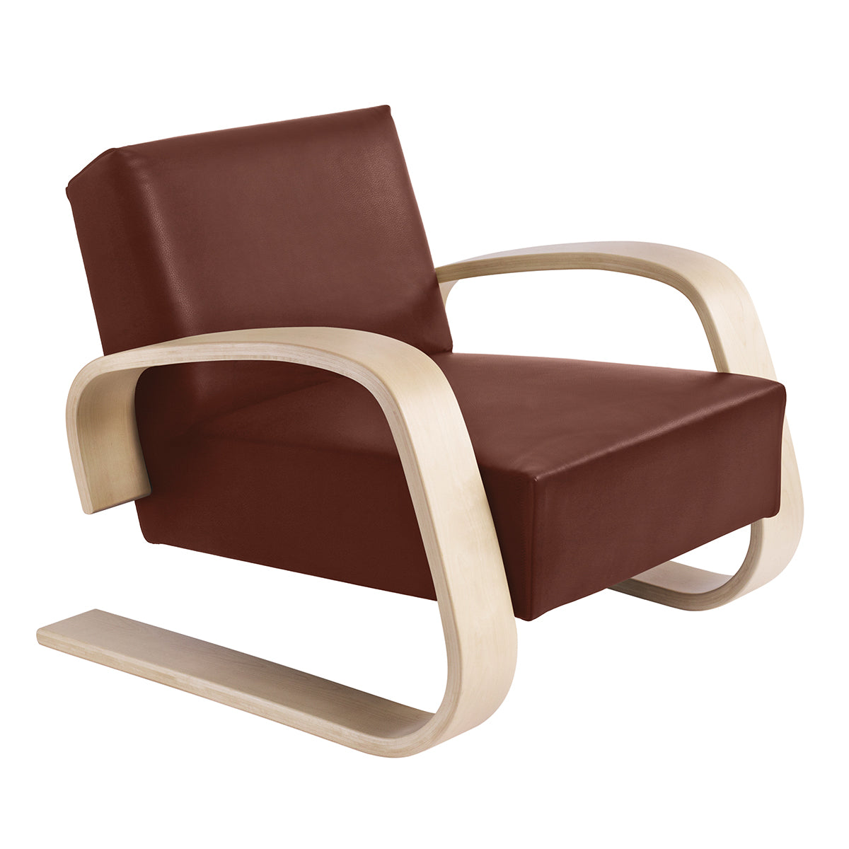 Artek Alvar Aalto 400 Lounge Chair - Fabric Upholstery