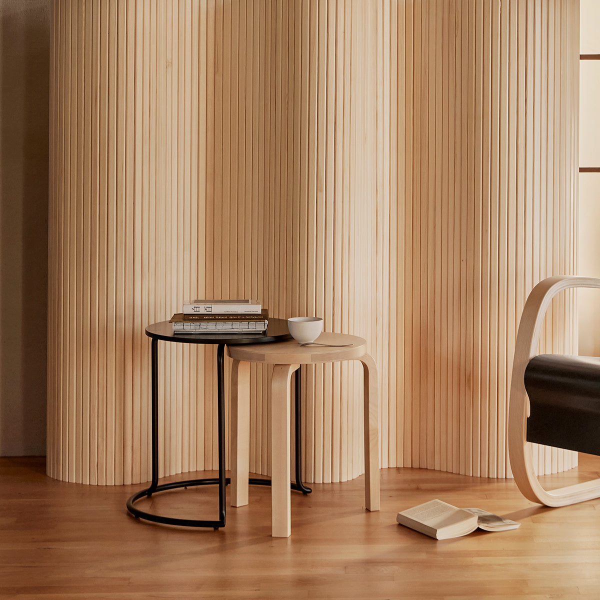 Artek Aino Aalto Black Side Table 606