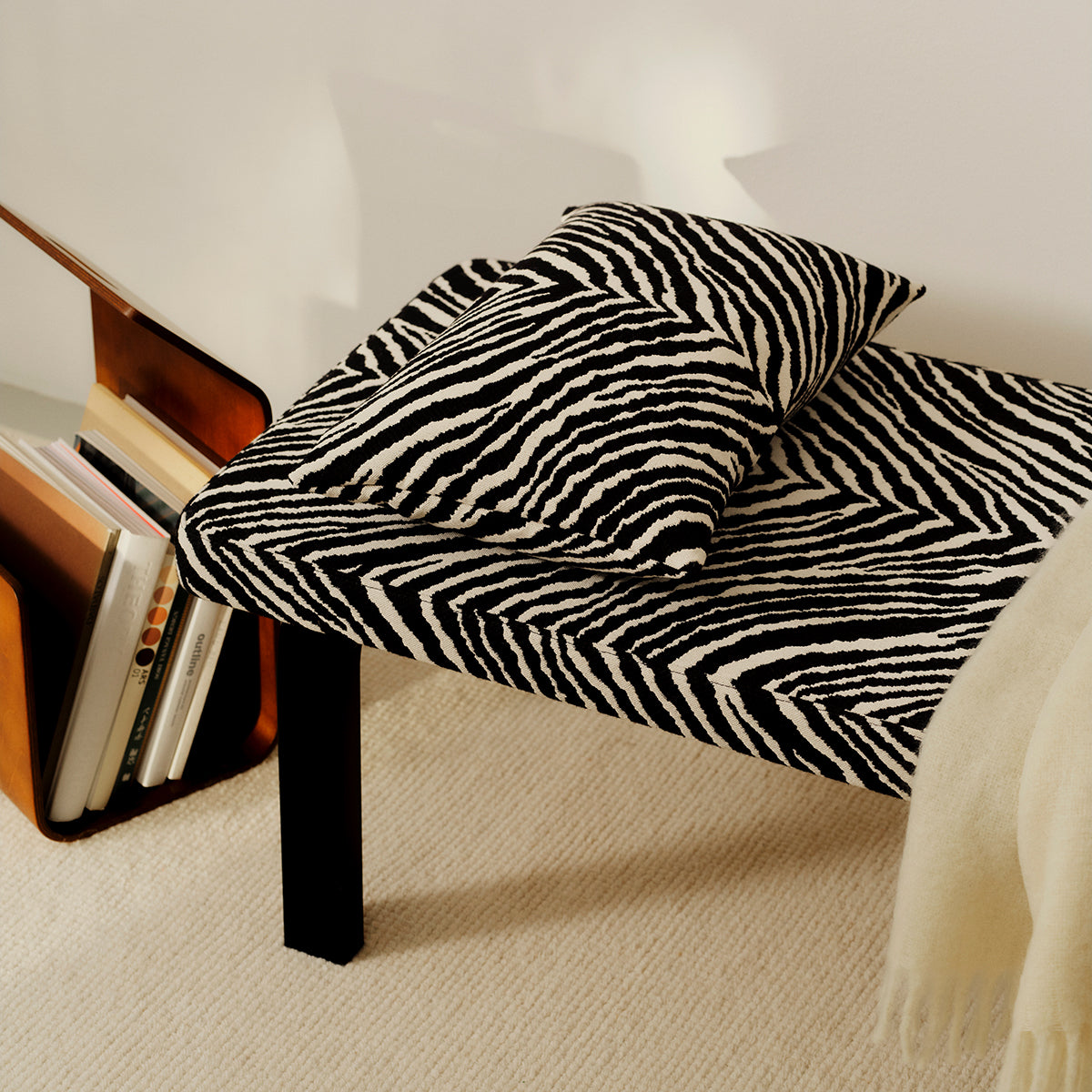Artek Zebra Black / White Lounge Pillow