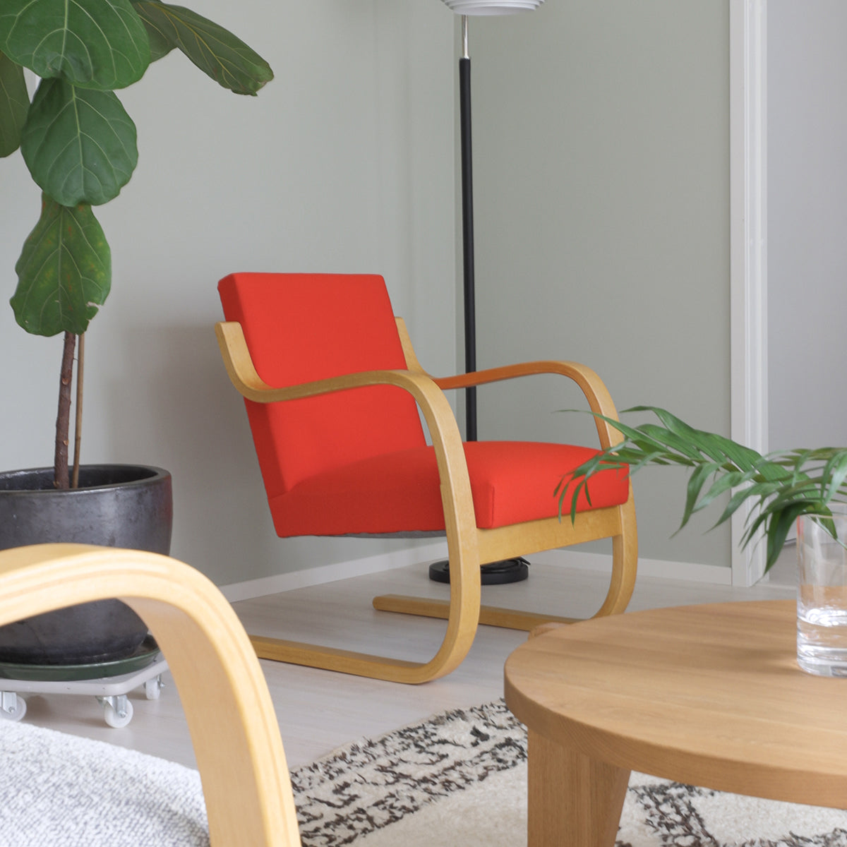 Artek Alvar Aalto Armchair 402 - Upholstered