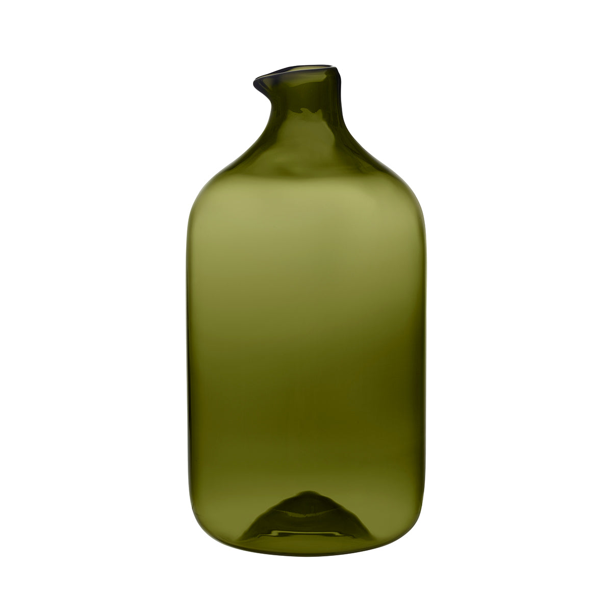 iittala Moss Green Straight Bird Bottle