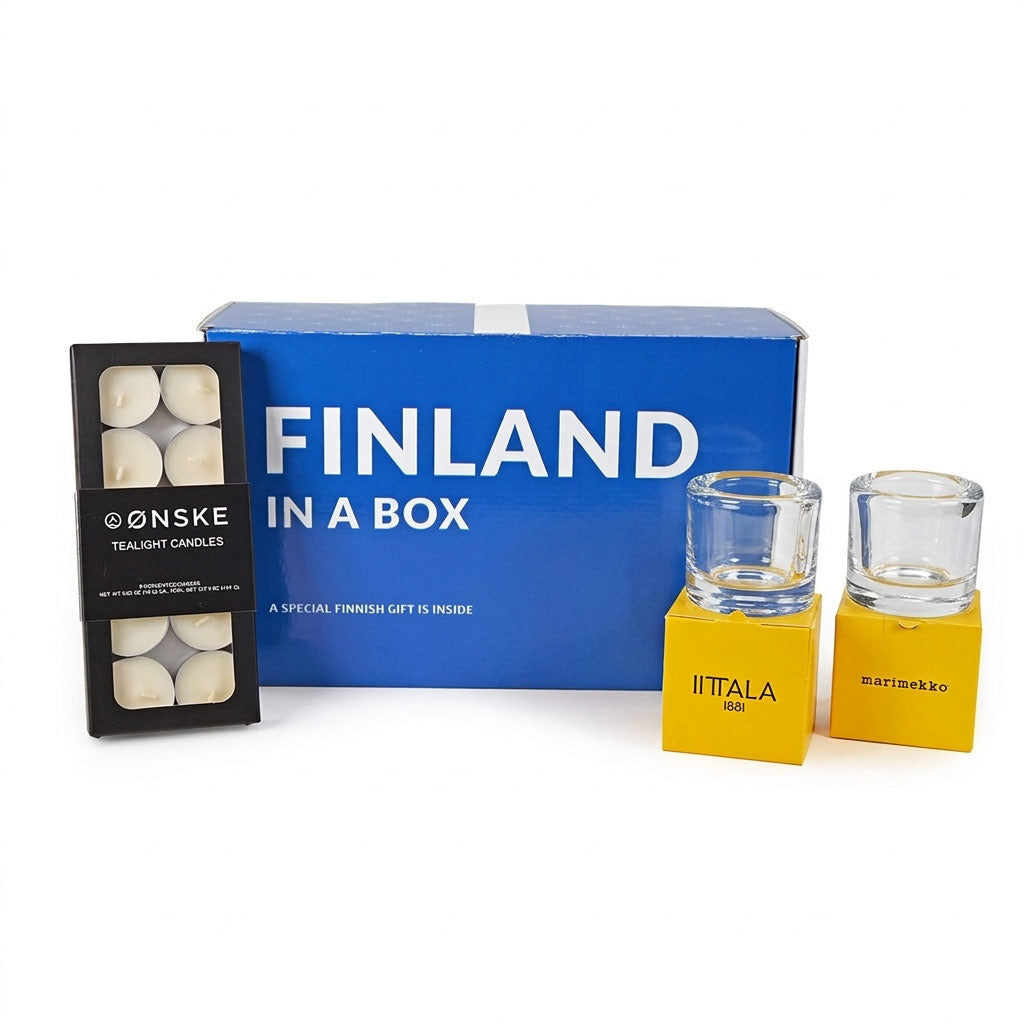 Finland in a Box Kivi Candlelight Gift Set