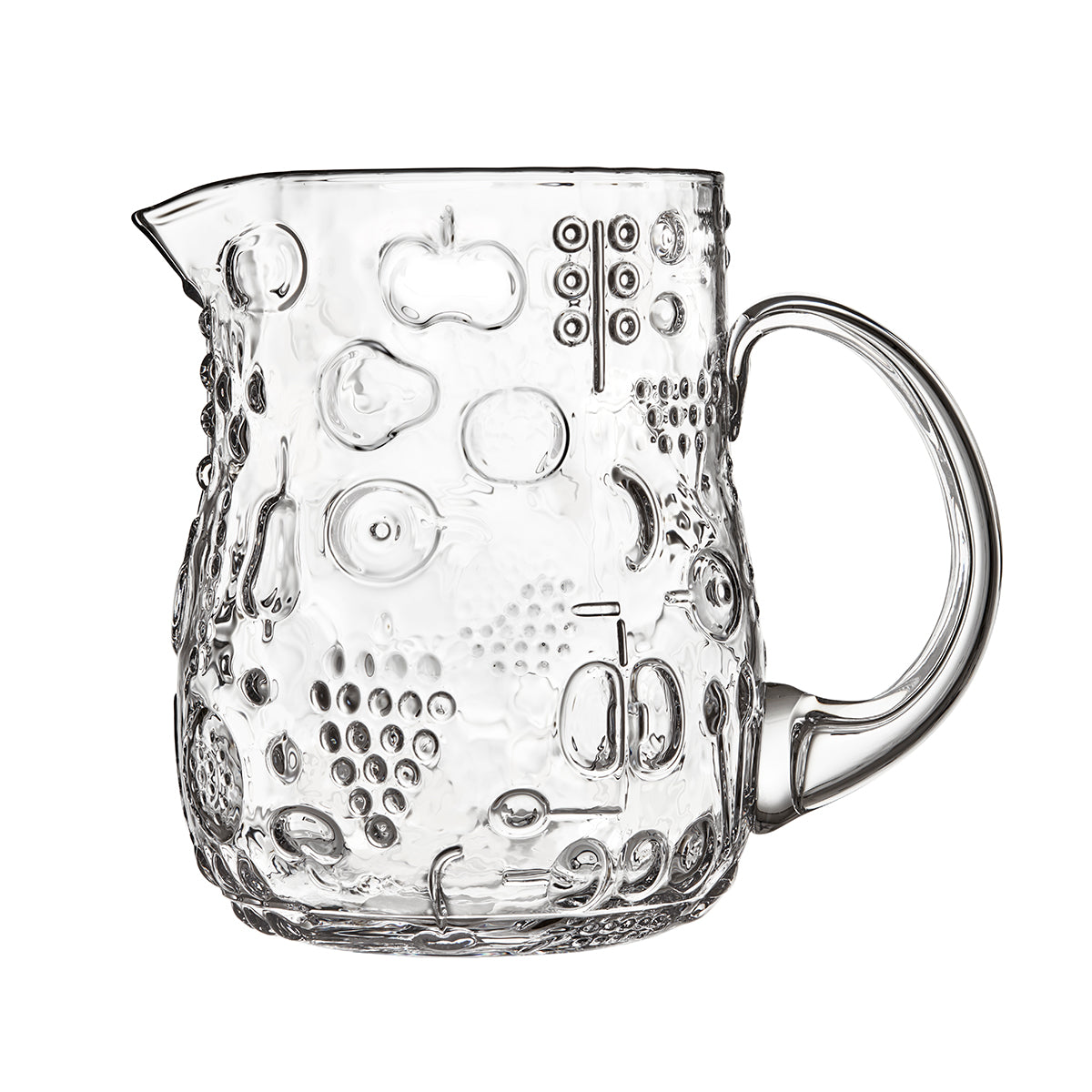 iittala Frutta Clear Glass Pitcher