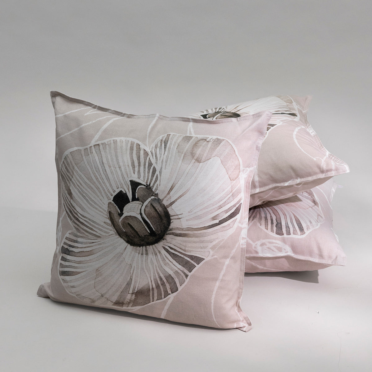 Pentik Haave White / Light Brown Throw Pillow