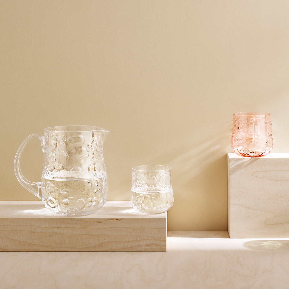 iittala Frutta Clear Glass Pitcher