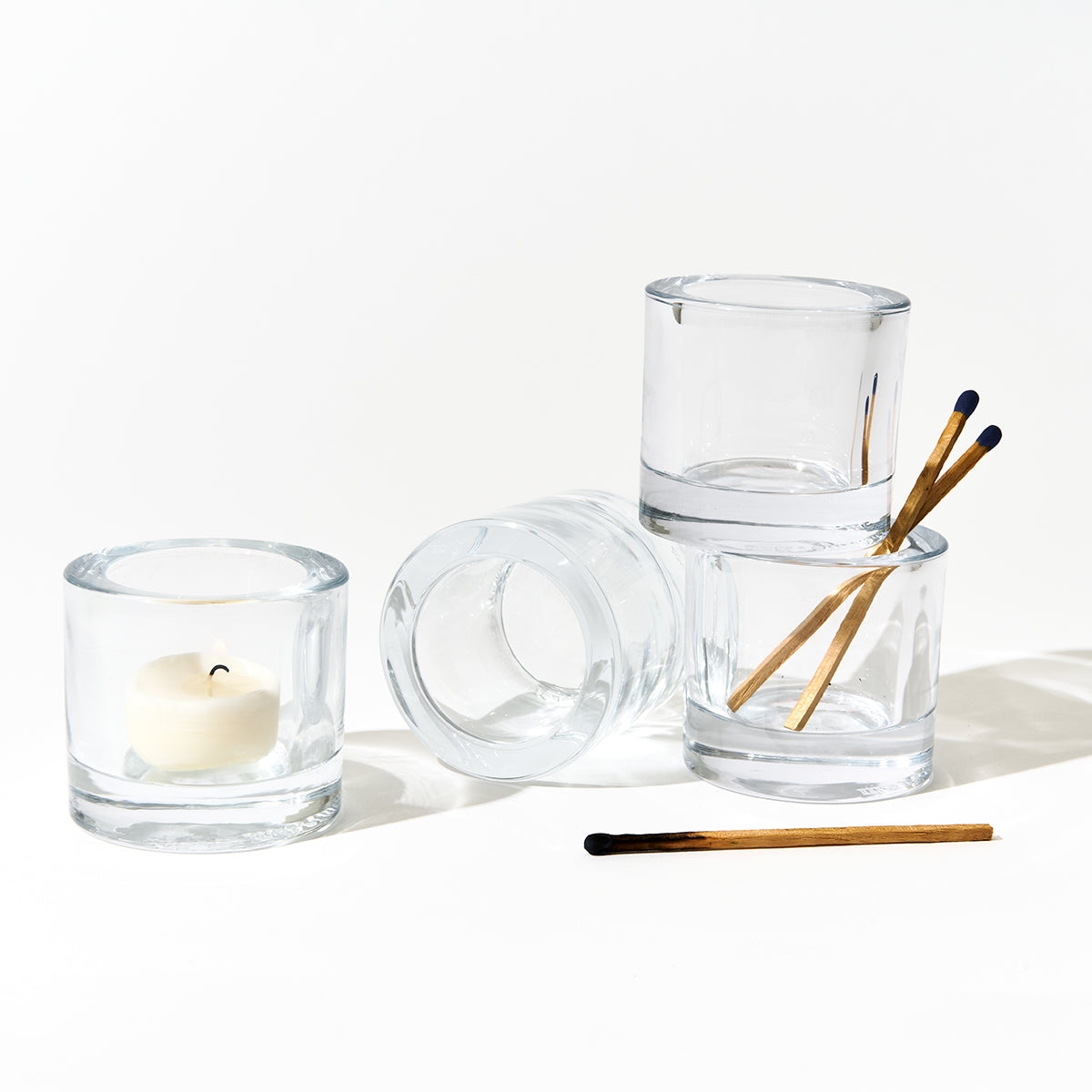 iittala Kivi Clear Candle Holder