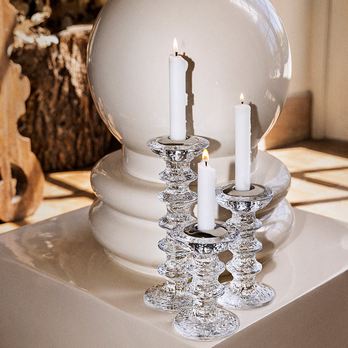 iittala Festivo 3 Ring Candle Holder