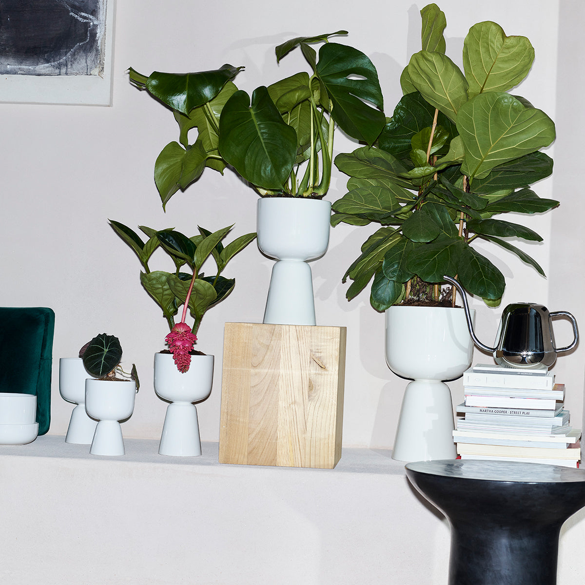 iittala Nappula White Extra Large Plant Pot