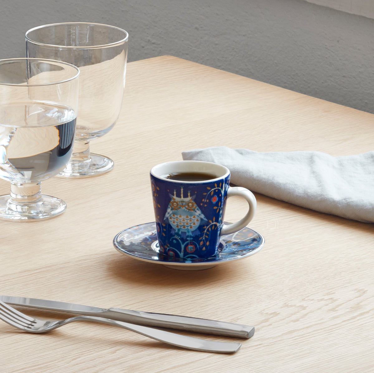 iittala Taika Espresso Cups and Saucers
