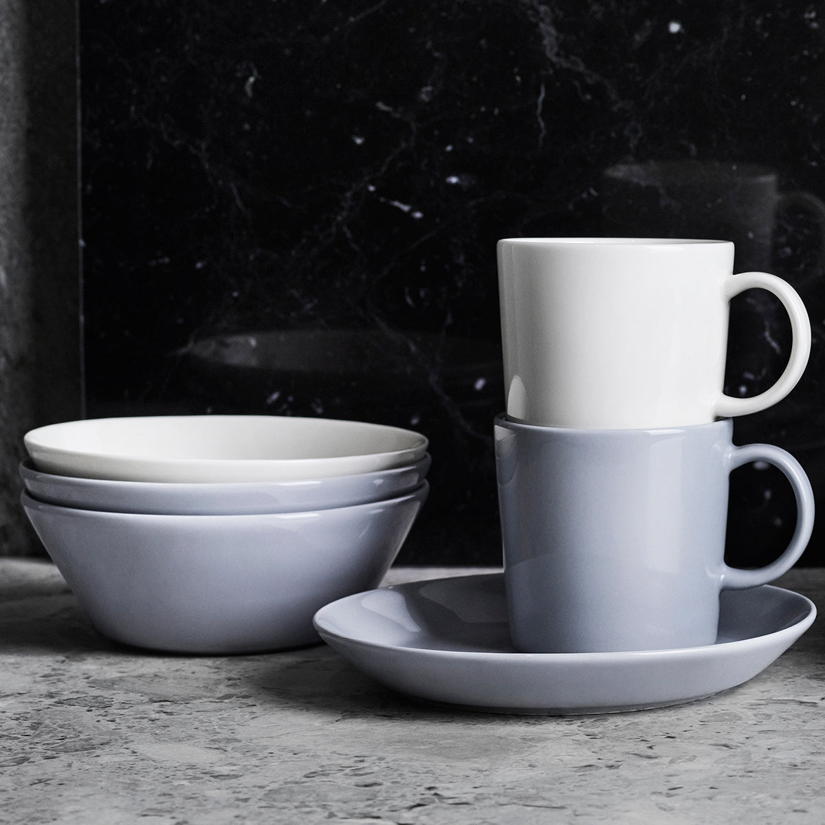 iittala Teema Grey Dinnerware