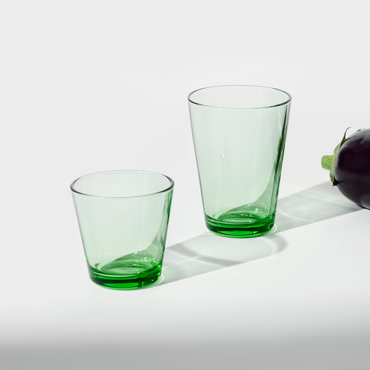 iittala Kartio Apple Green Large Tumbler - Set of 2