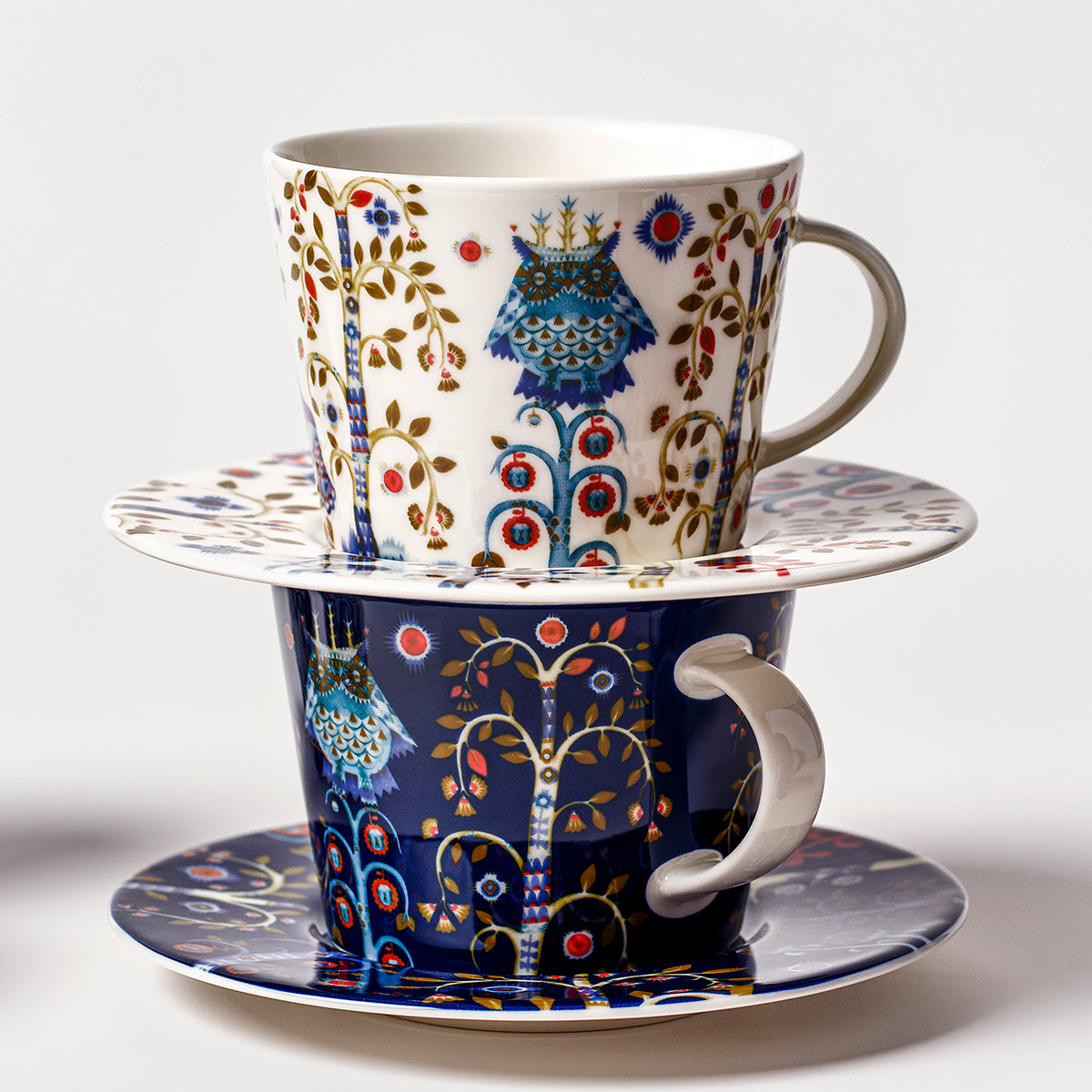 iittala Taika Coffee Cups and Saucers