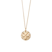 Kalevala Four-Leaf Clover Bronze Amulet Pendant