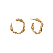 Kalevala Itu Bronze Hoop Earrings