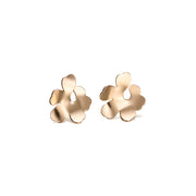 Kalevala x Marimekko Unikko Small Bronze Earrings - Anniversary Edition