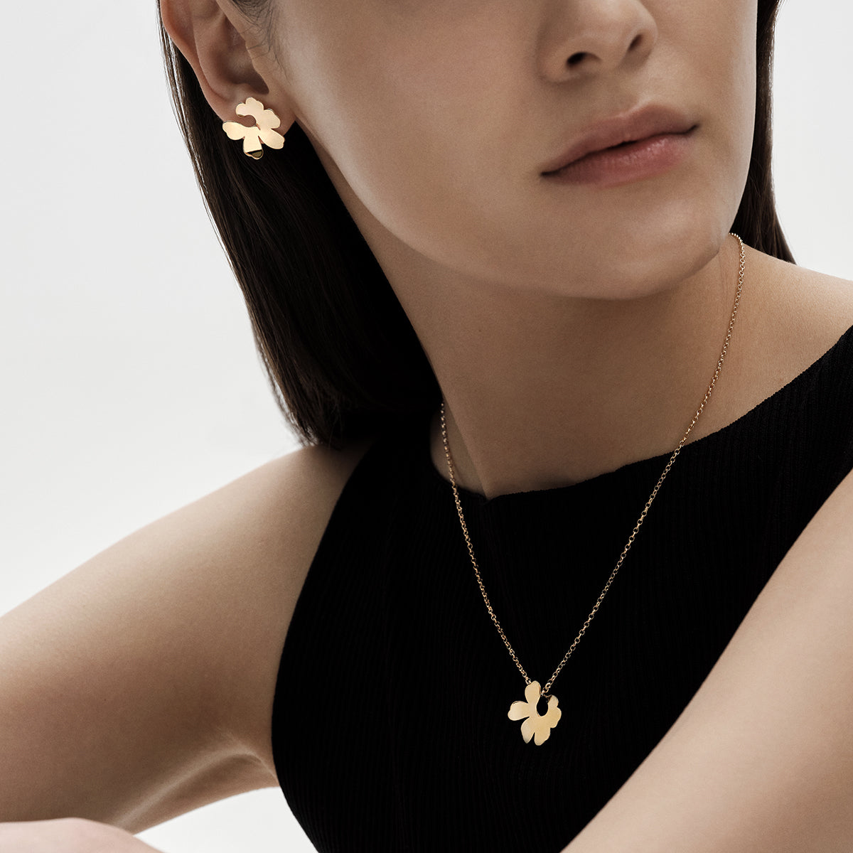 Kalevala x Marimekko Unikko Small Bronze Pendant - Anniversary Edition