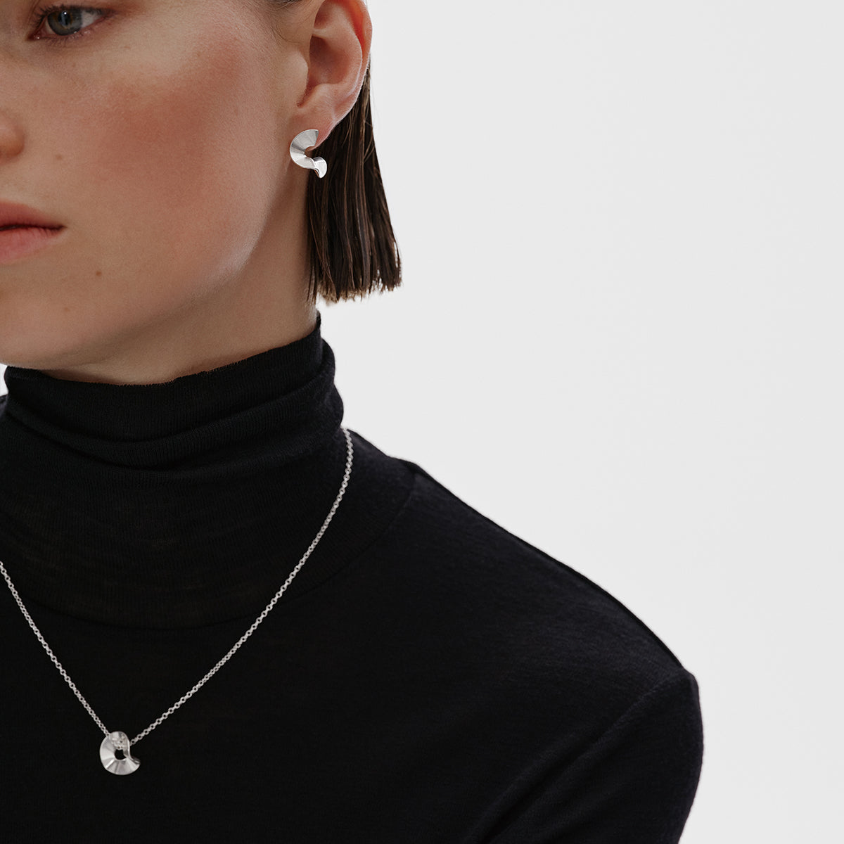 Kalevala Alluring Silver Earrings