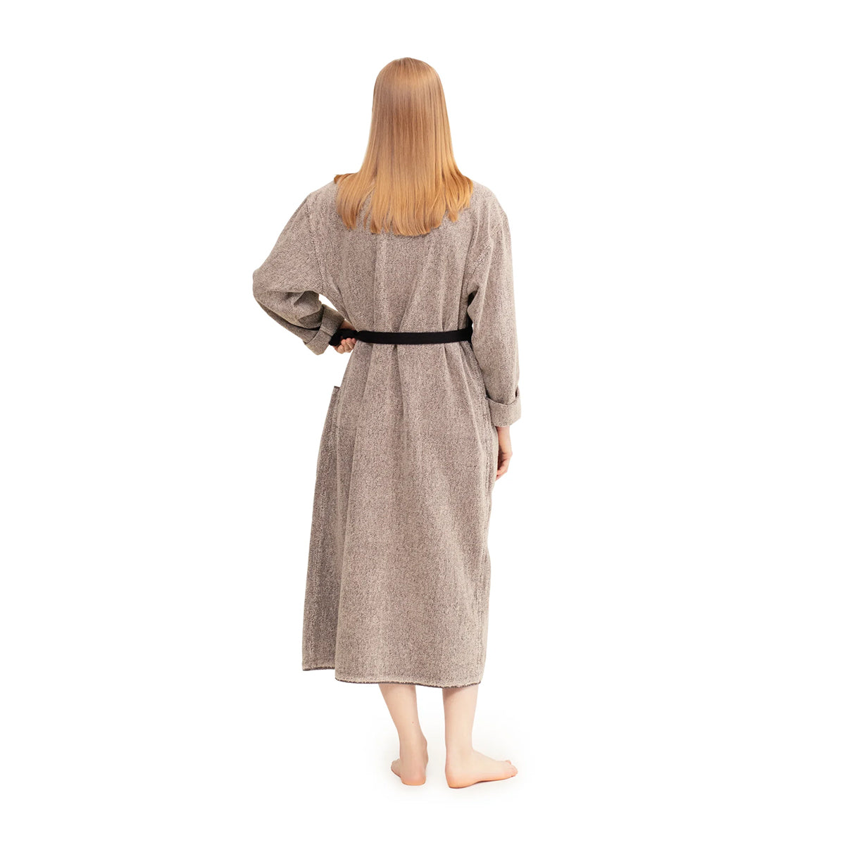 Lapuan Kankurit Kivi Black / Beige Bathrobe