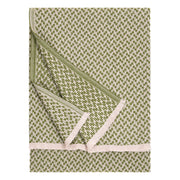 Lapuan Kankurit Salla Olive / Beige Wool Throw Blanket