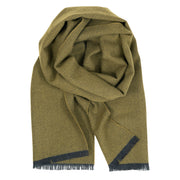 Lapuan Kankurit Hanki Olive / Black Wool Scarf