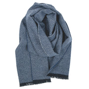 Lapuan Kankurit Huurre Dark Blue Wool Scarf