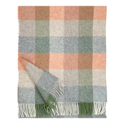 Lapuan Kankurit Kasku Cinnamon / Green / Multi Wool Throw Blanket